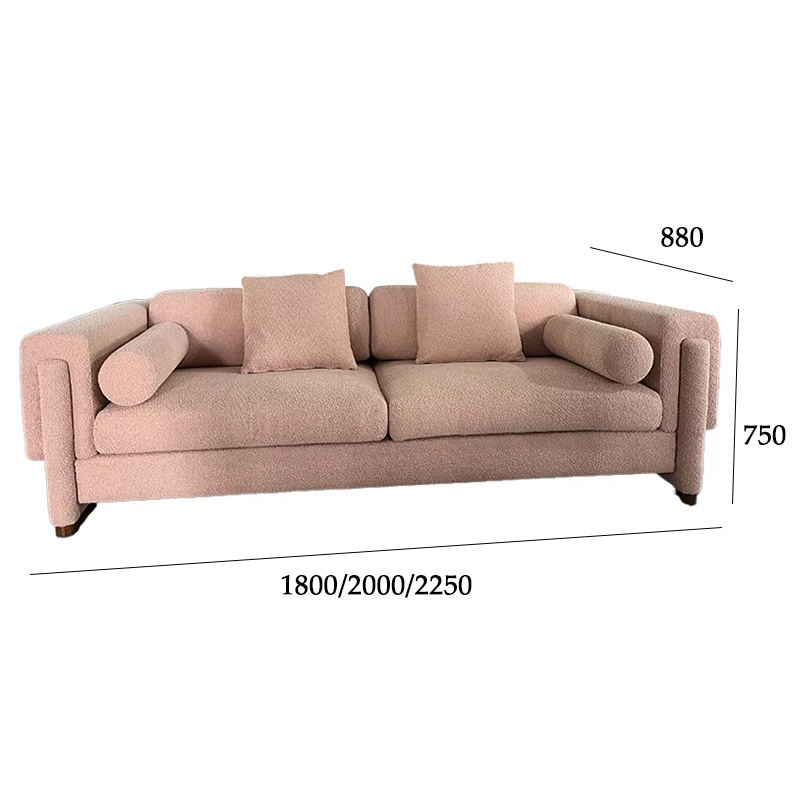 Modern furniture fabric sofas for living room