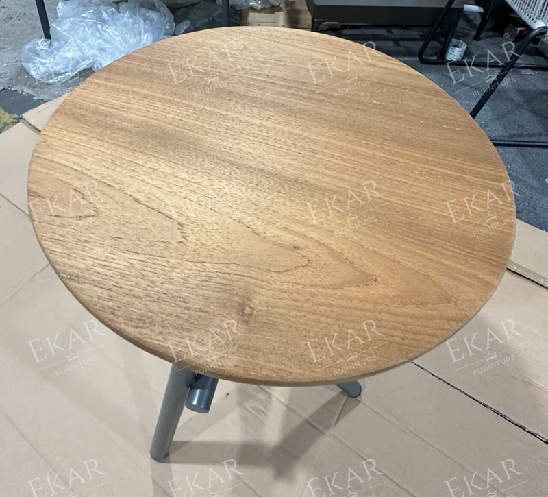 Functional and stylish outdoor corner table