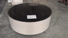 Stylish best-selling four-piece marble coffee table set