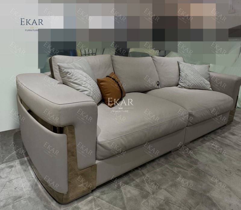 Modern design style fabric living room sofa