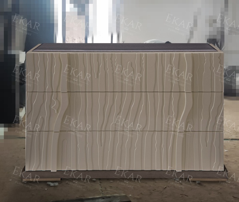 Modern style bedroom six-drawer chest