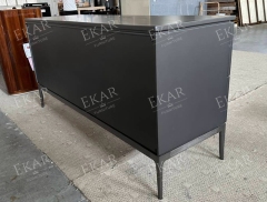 EKAR Modern Furniture - Classic Leather Bedroom Chest