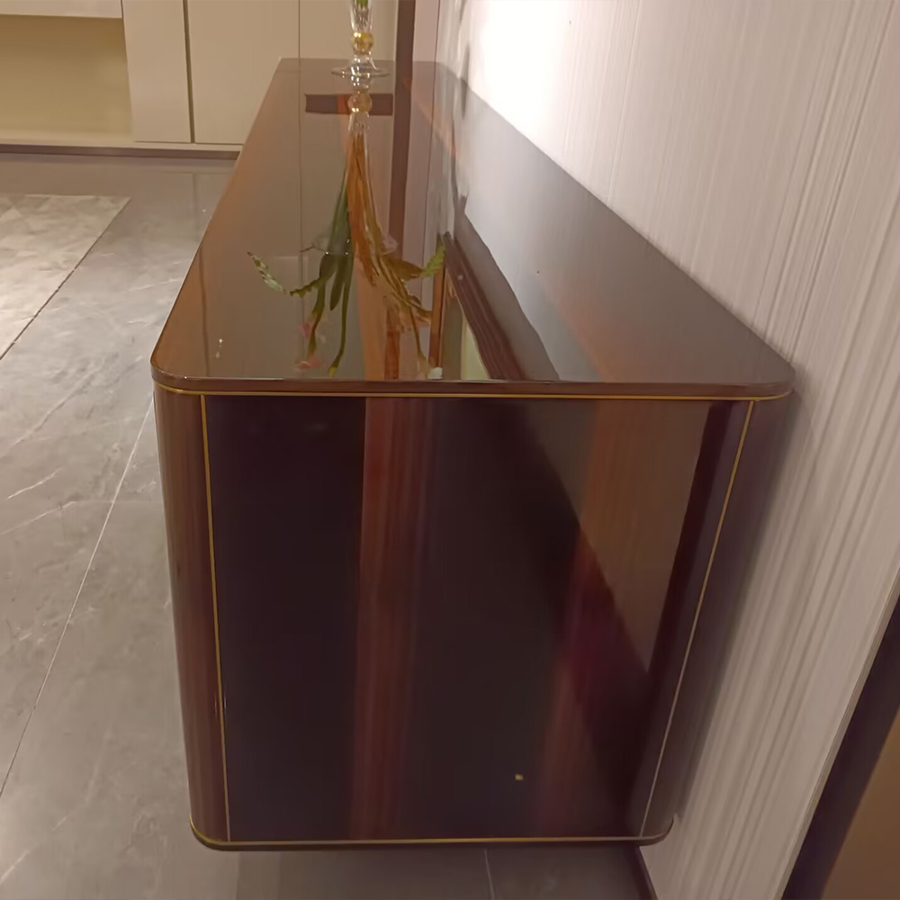 Modern Blue Emerald Marble TV Stand