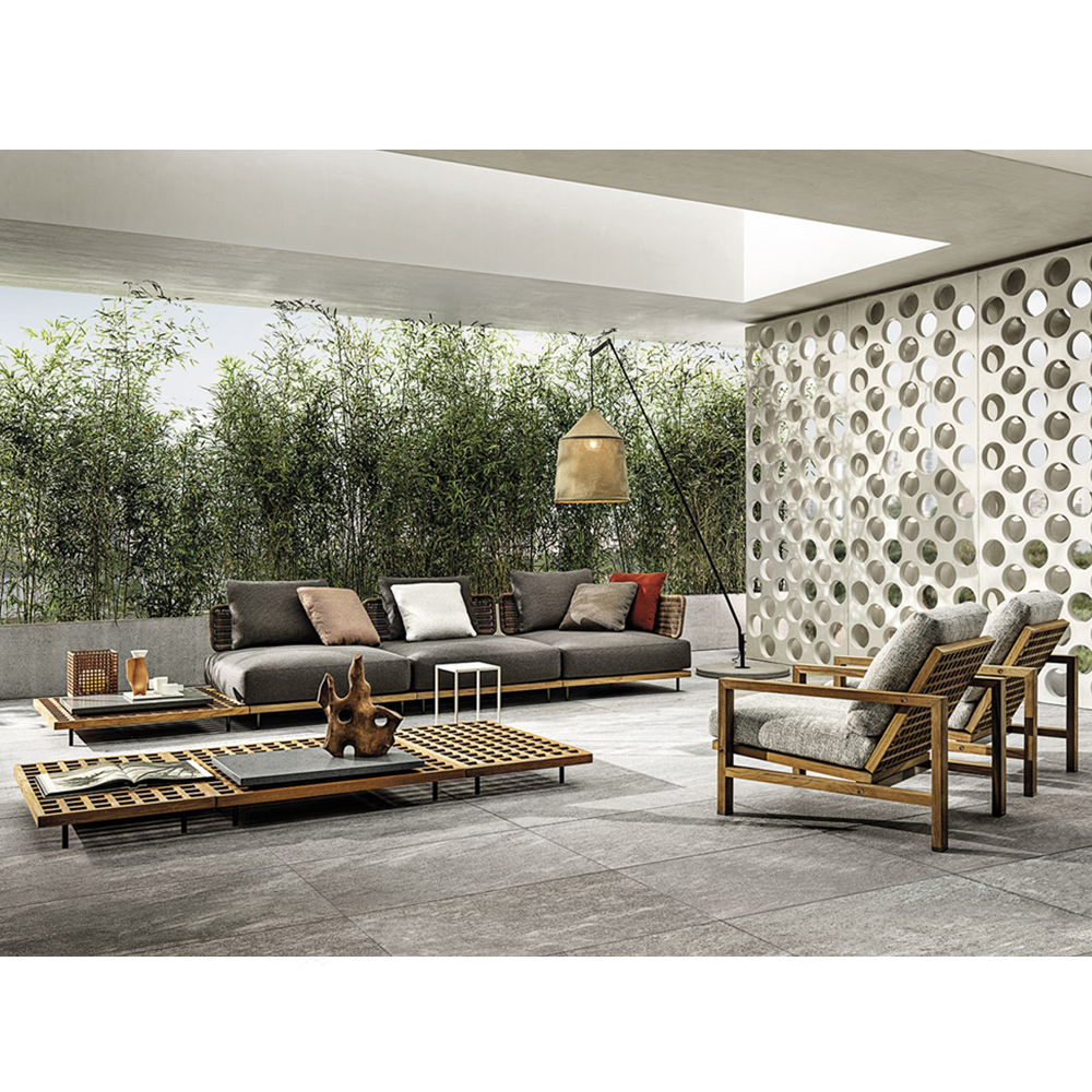 Contemporary Waterproof Armchair for Stylish Outdoor Comfort