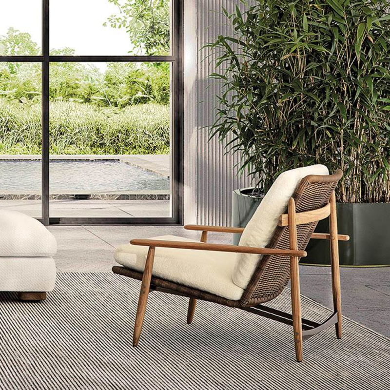 Stylish Wicker Design, Perfect for Modern Patios, Gardens, and Outdoor Relaxation