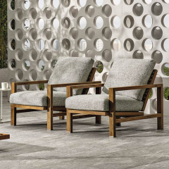 Contemporary Waterproof Armchair for Stylish Outdoor Comfort