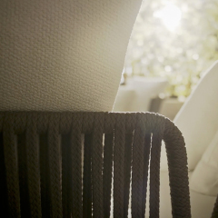 Modern outdoor waterproof wicker armchair – perfect for patios, gardens and balconies