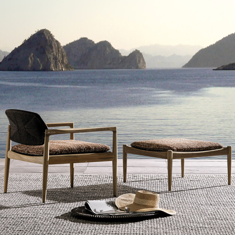 Modern Outdoor Leisure Chair – Sleek Design for Patios and Gardens