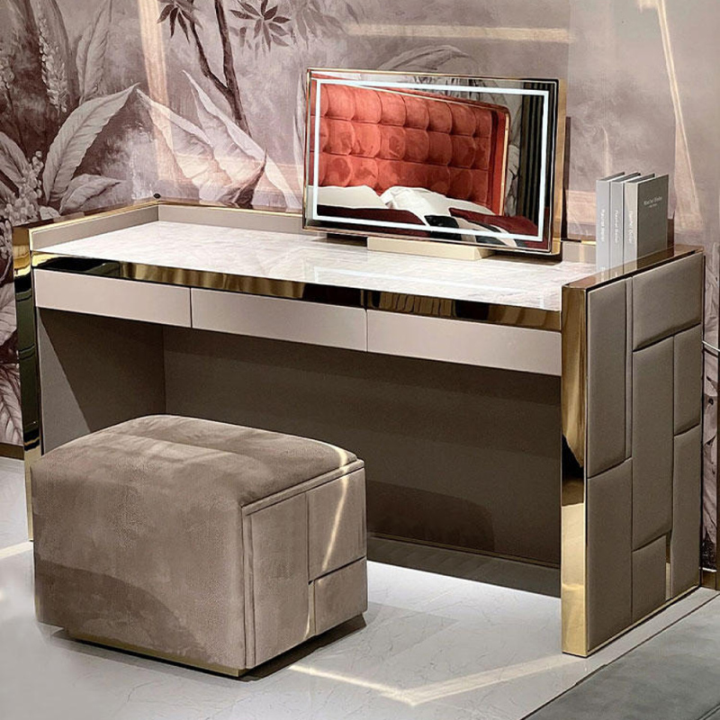 Victorian marble dressing table – Ekar Furniture designed for bedroom