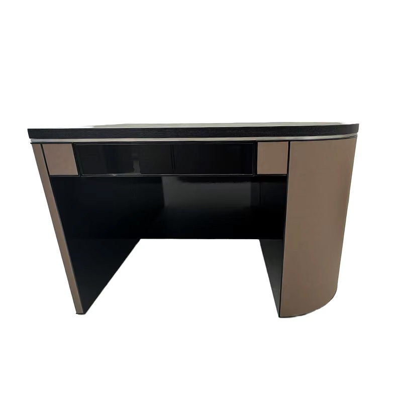 Modern Oval Vanity Table – Sleek Design for Stylish Bedroom Spaces