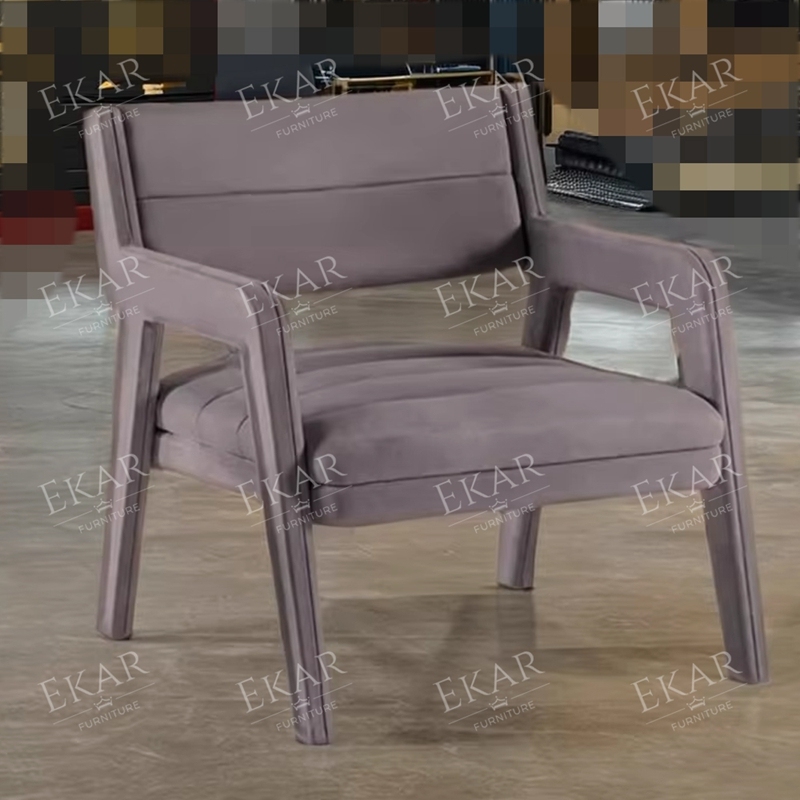 Home modern design soft cloth living room lounge chair