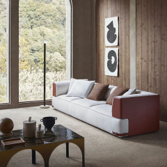 Phong cách Châu Âu hiện đại cỡ King Kích thước đệm hiện đại Giường đầu giường