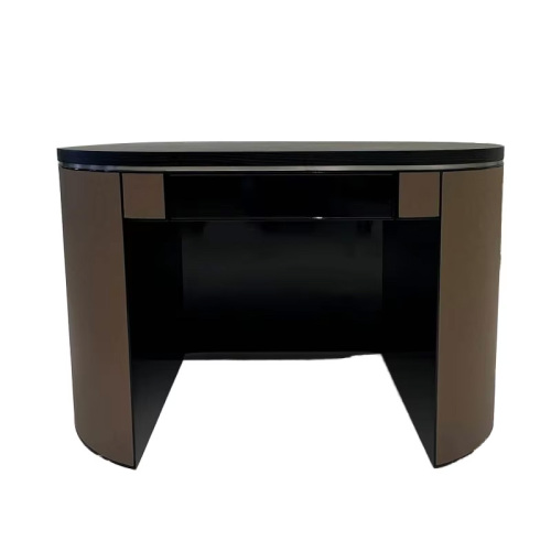 Modern Oval Vanity Table – Sleek Design for Stylish Bedroom Spaces