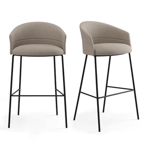 Modern Bar Stool – Sleek Design with Durable Metal and Natural Materials