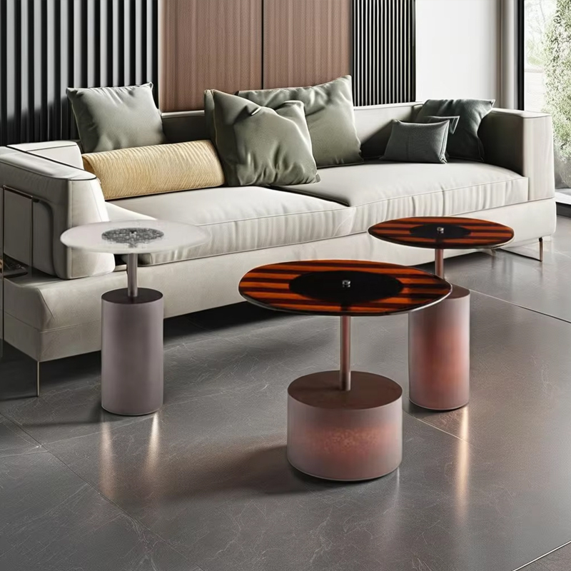 Modern Glass Coffee Table Set – Sleek and Elegant for Contemporary Living
