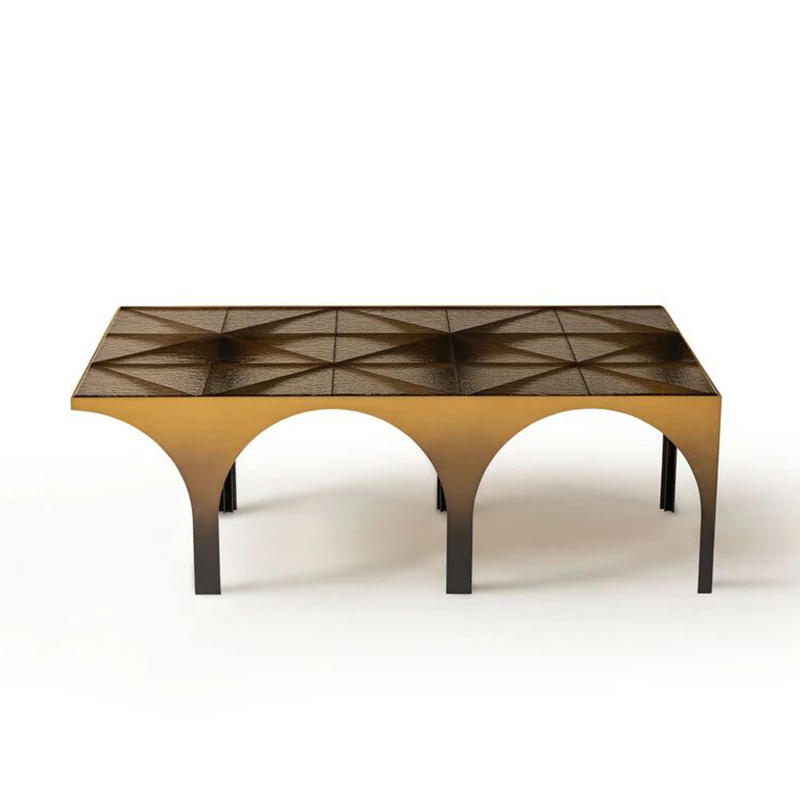 Creative Irregular Metal Coffee Table – Sleek Design for Contemporary Spaces