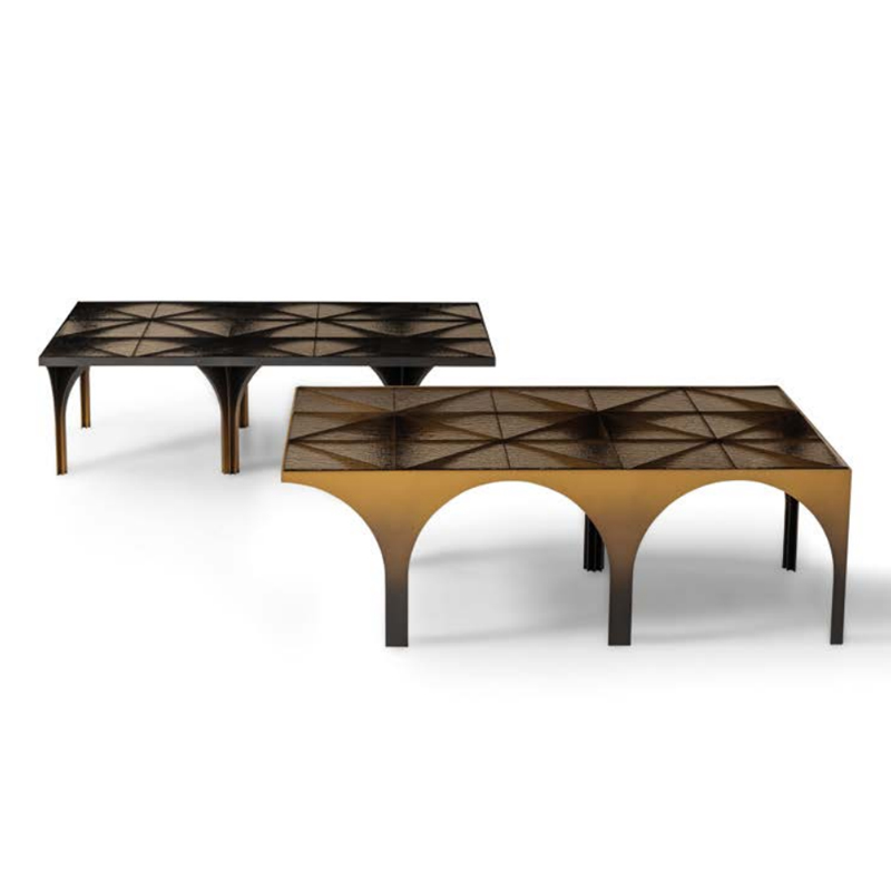 Creative Irregular Metal Coffee Table – Sleek Design for Contemporary Spaces