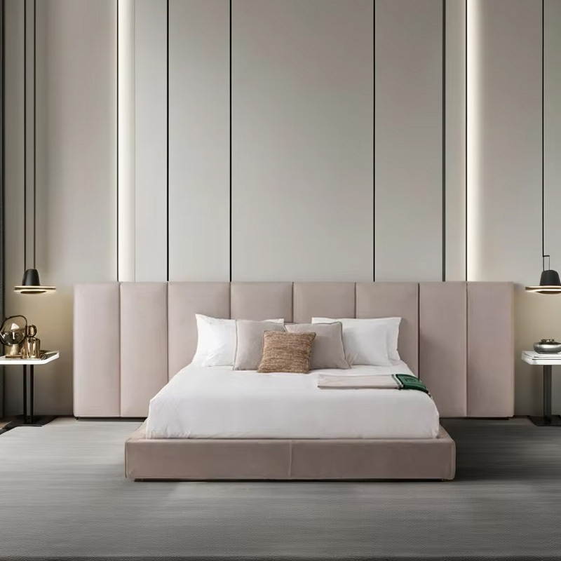 Modern Widescreen Bed – Sleek Design for Ultimate Bedroom Comfort and Style