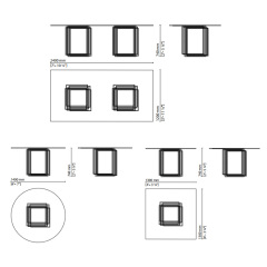 Modern Rectangular Dining Table – Sleek Design with a Durable Finish