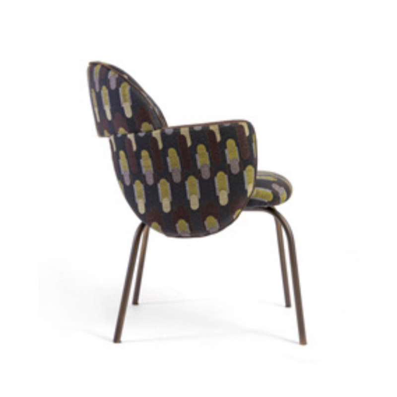 Modern Fabric Armless Dining Chair – Sleek, Minimalist Design for Comfort