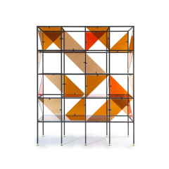 Modern Metal-Leg Hallway Cabinet – Sleek Storage Solution for Contemporary Spaces