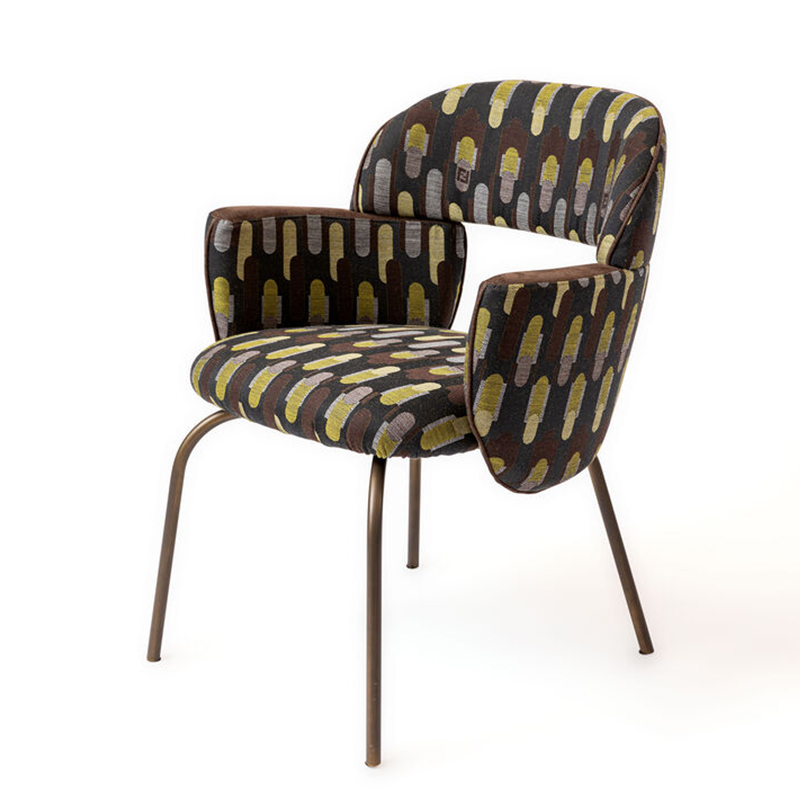 Modern Fabric Armless Dining Chair – Sleek, Minimalist Design for Comfort