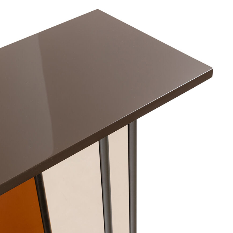 Modern Glass Hallway Cabinet – Sleek Design for Elegant Display and Storage
