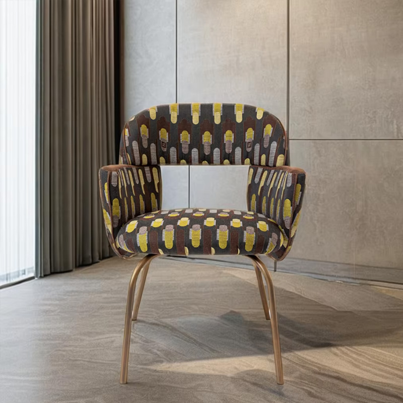Modern Fabric Armless Dining Chair – Sleek, Minimalist Design for Comfort