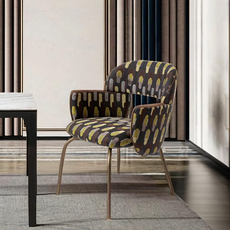 Modern Fabric Armless Dining Chair – Sleek, Minimalist Design for Comfort
