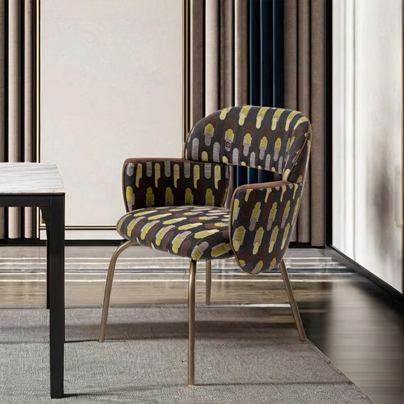 Modern Fabric Armless Dining Chair – Sleek, Minimalist Design for Comfort
