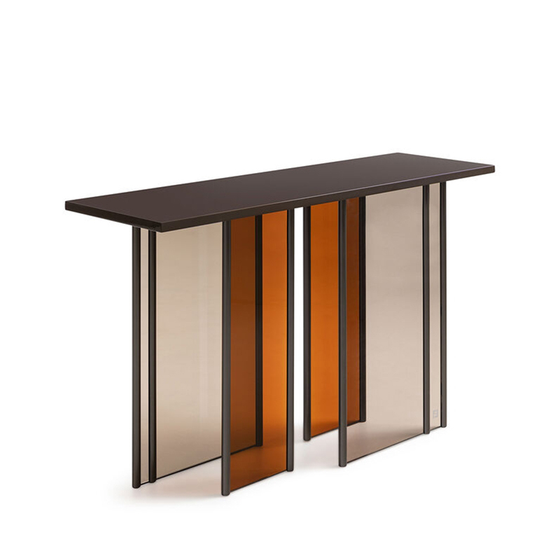 Modern Glass Hallway Cabinet – Sleek Design for Elegant Display and Storage