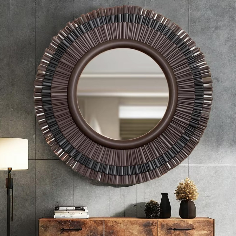 Modern Round Hallway Mirror – Sleek, Elegant Design for Contemporary Spaces