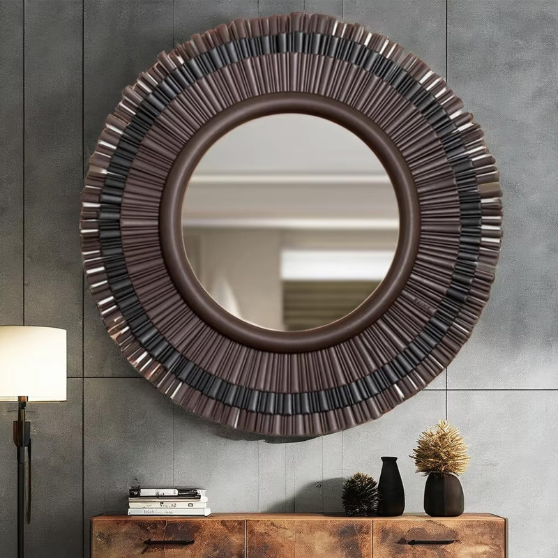 Modern Round Hallway Mirror – Sleek, Elegant Design for Contemporary Spaces
