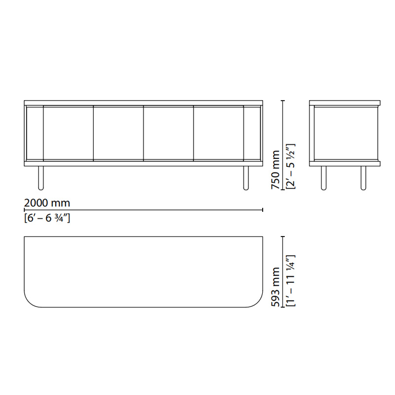 Modern Glass TV Cabinet – Sleek Design with Functional Storage Solutions