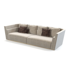 Modern Velvet Multi-Seater Sofa – Luxurious Comfort with Sleek Design