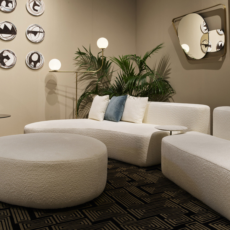 Modern Rounded Sofa – Creative Design for Comfort and Contemporary Style