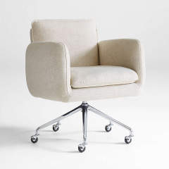 Modern Office Chair with Optional Wheels – Versatile and Comfortable Seating Solution