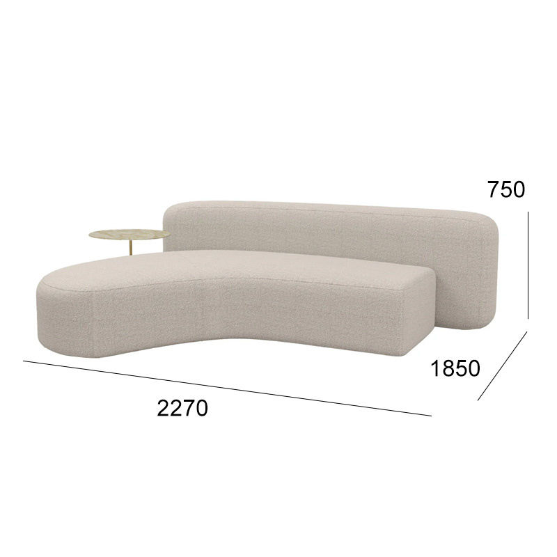Modern Rounded Sofa – Creative Design for Comfort and Contemporary Style