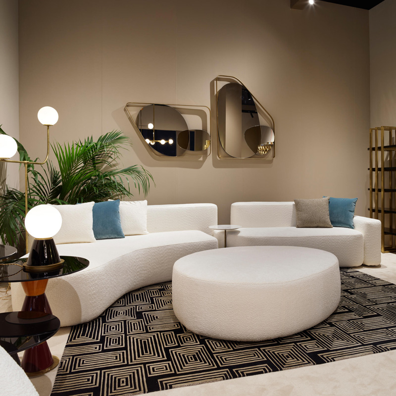 Modern Rounded Sofa – Creative Design for Comfort and Contemporary Style