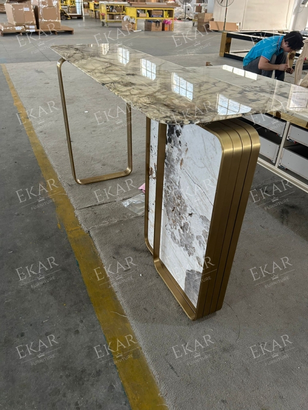 Marble Living Room Foyer Console