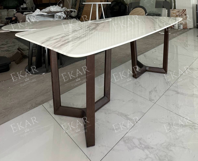 Modern Rectangular Dining Table – Sleek Design for Contemporary Dining Spaces
