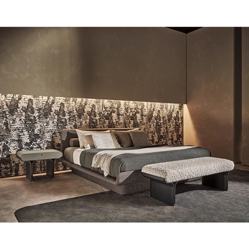 Modern Upholstered Bedroom Bench for Elegant Spaces