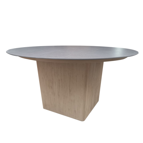 Modern Outdoor Round Dining Table – Durable and Waterproof for Outdoor Spaces
