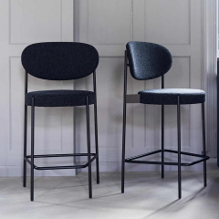 Modern Bar Stool with Metal Legs – Sleek Design for Contemporary Dining Spaces