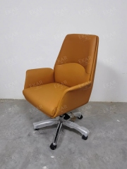Modern Office Chair with Adjustable Height and Swivel Wheels for Enhanced Comfort and Mobility