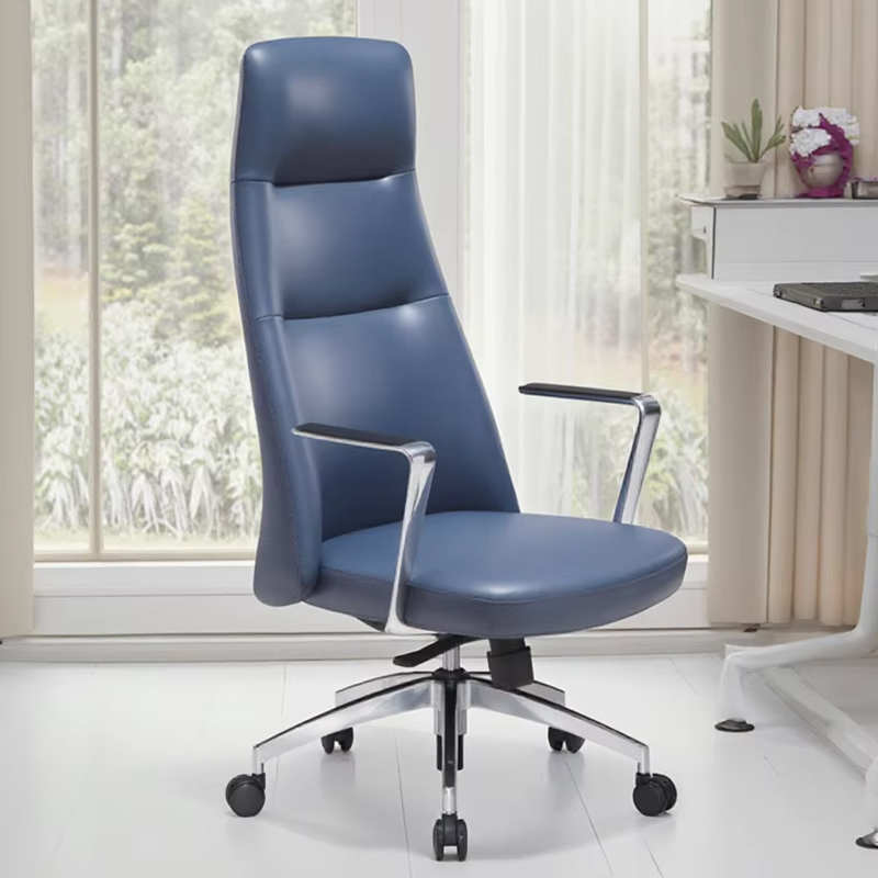 Adjustable Height Office Chair with Wheels for Comfort and Mobility