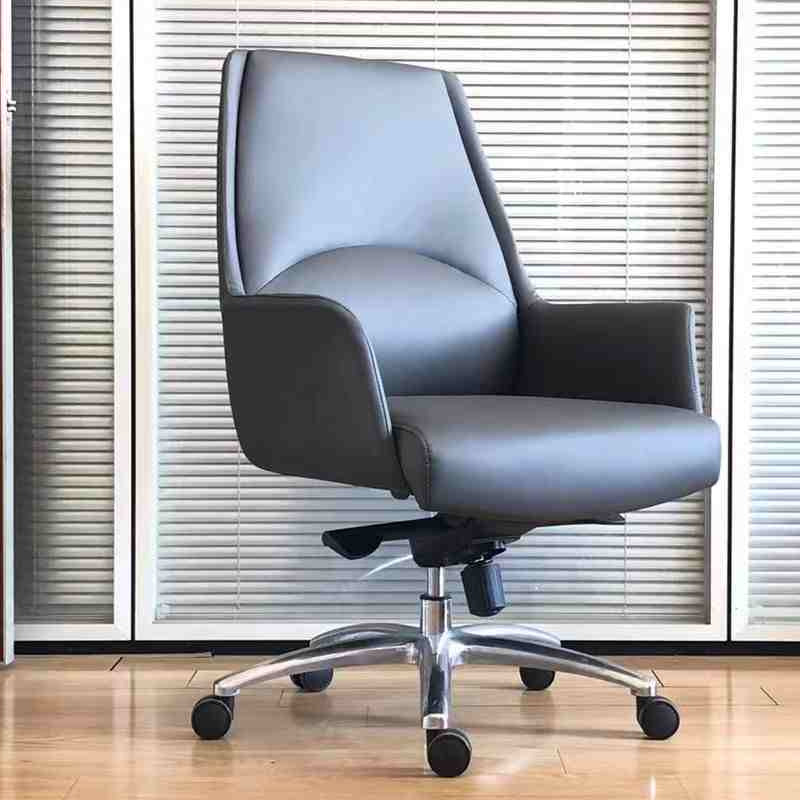 Modern Office Chair with Adjustable Height and Swivel Wheels for Enhanced Comfort and Mobility