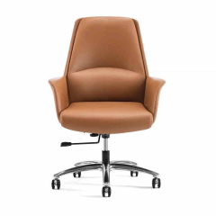 Modern Office Chair with Adjustable Height and Swivel Wheels for Enhanced Comfort and Mobility