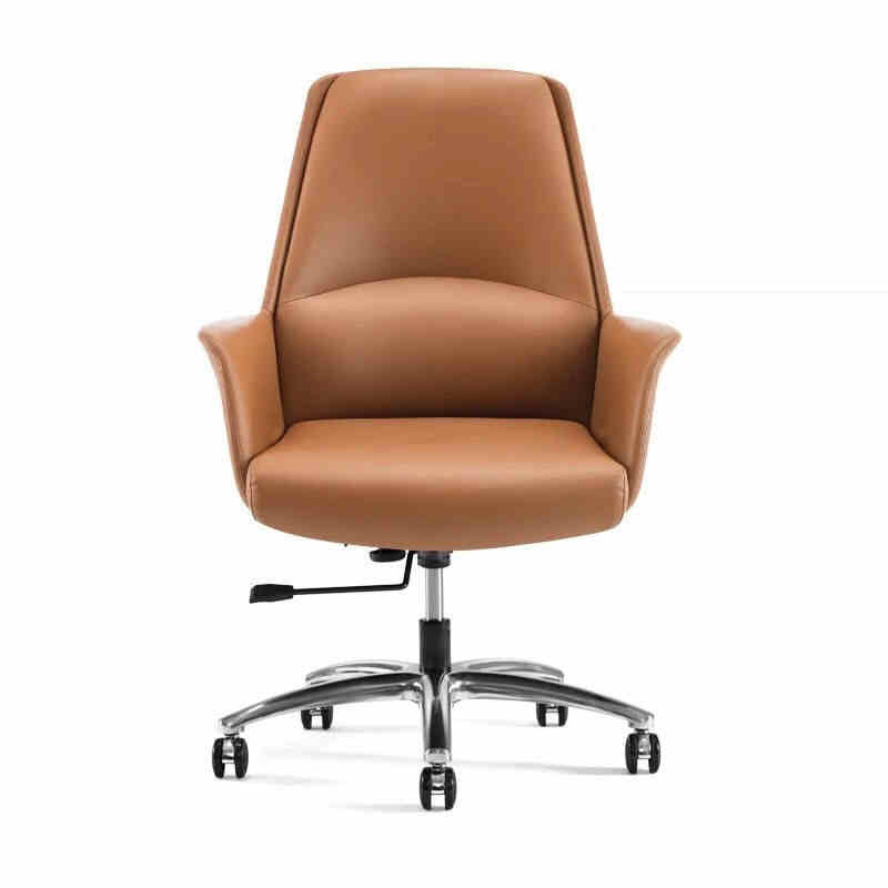 Modern Office Chair with Adjustable Height and Swivel Wheels for Enhanced Comfort and Mobility