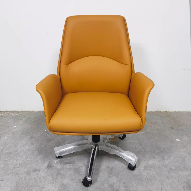 Modern Office Chair with Adjustable Height and Swivel Wheels for Enhanced Comfort and Mobility